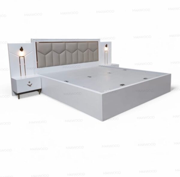 Bed room set for plywood in material 303 Mr great and finishing deco paint work