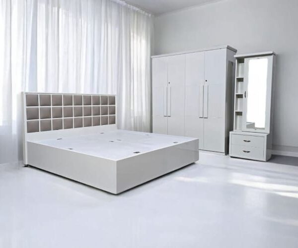 Plywood material wooden with MDF diko colour finic work